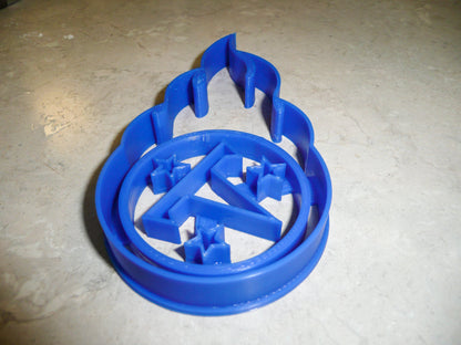 6x Tennessee Titans Fondant Cutter Cupcake Topper 1.75 IN USA FD971