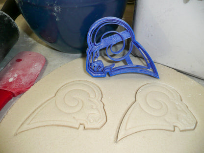 Los Angeles Rams NFL Football Logo Cookie Cutter Made In USA PR977