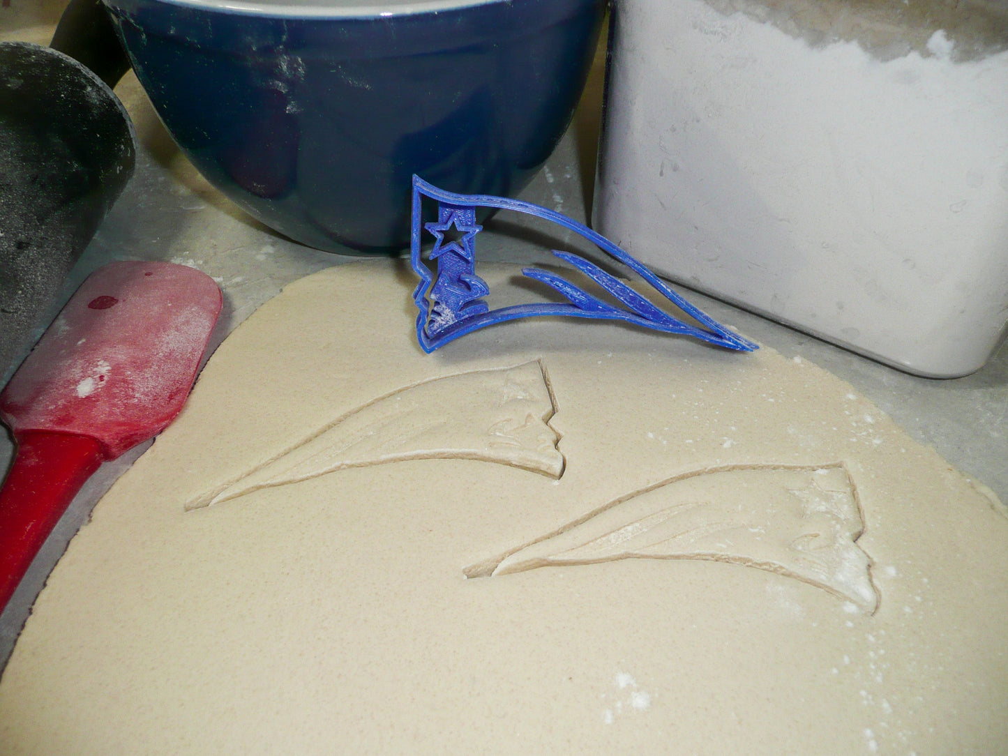 New England Patriots NFL Football Logo Cookie Cutter Made In USA PR979