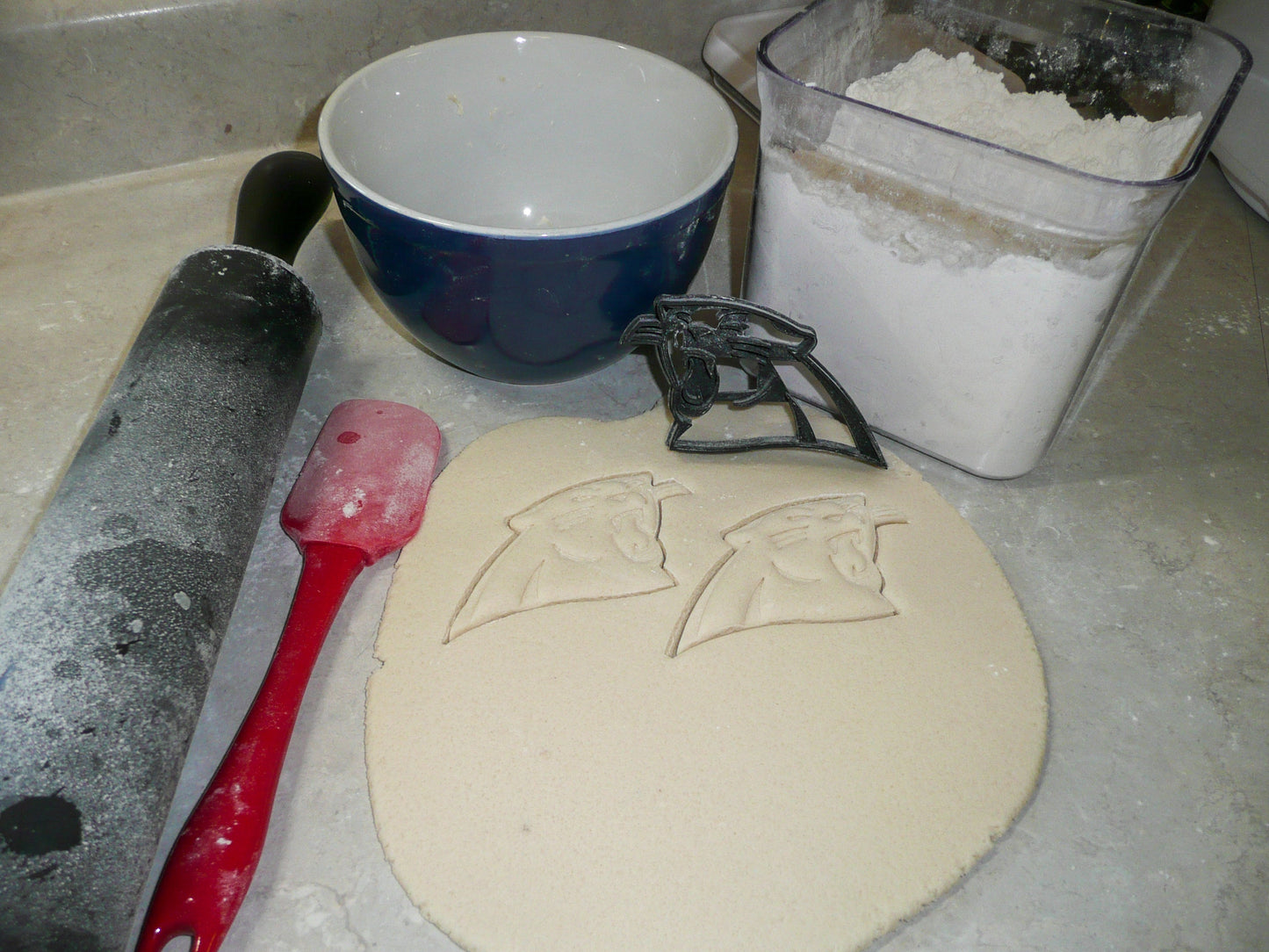 Carolina Panthers NFL Football Logo Cookie Cutter Made In USA PR981