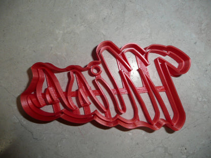 Ole Miss Word University of Mississippi Cookie Cutter Made In USA PR2679
