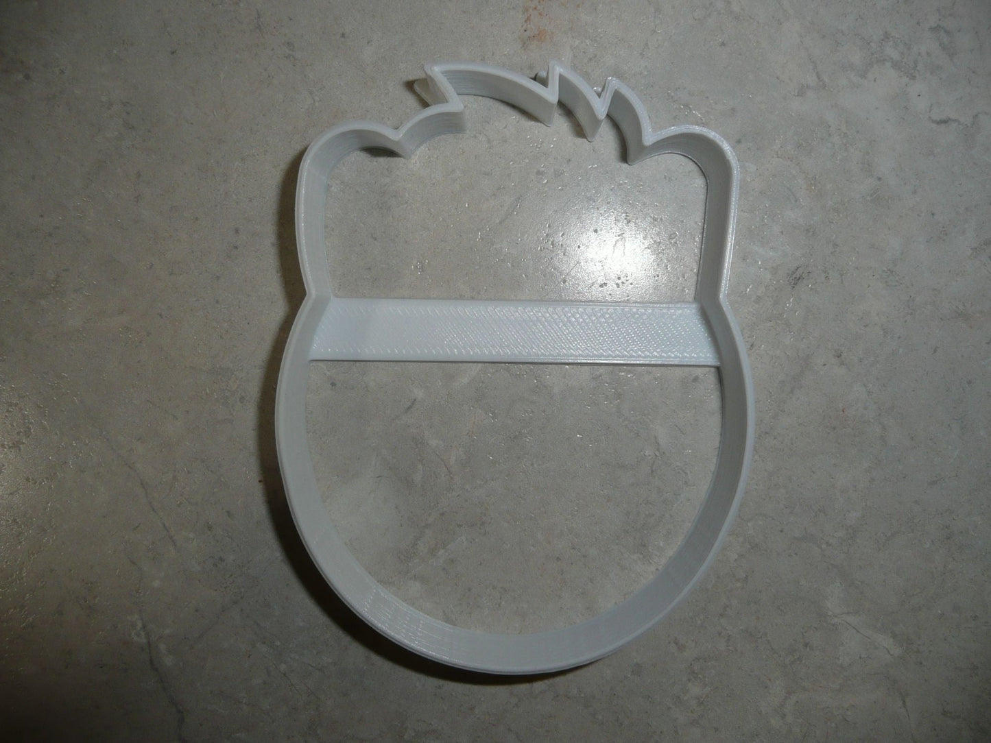 Zebra Outline Face Zoo Animal African Safari Cookie Cutter Made In USA PR2623
