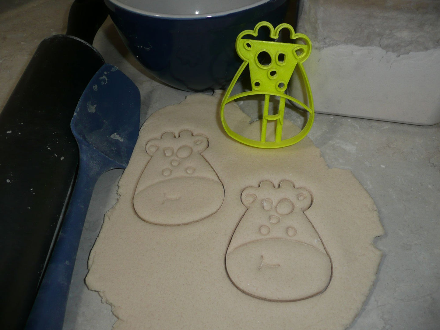 Giraffe Detailed Face Zoo Animal African Safari Cookie Cutter Made In USA PR2627