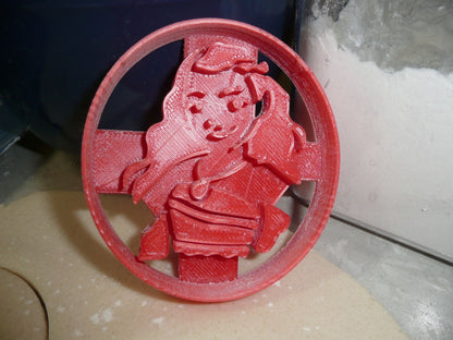 Moana Teenage Girl Character Kids Movie Cookie Cutter Made In USA PR2657