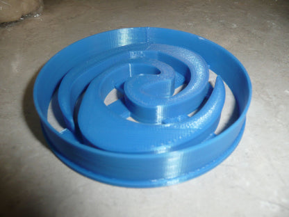 Spiral Swirl Symbol from Moana Kids Movie Cookie Cutter Made In USA PR2658