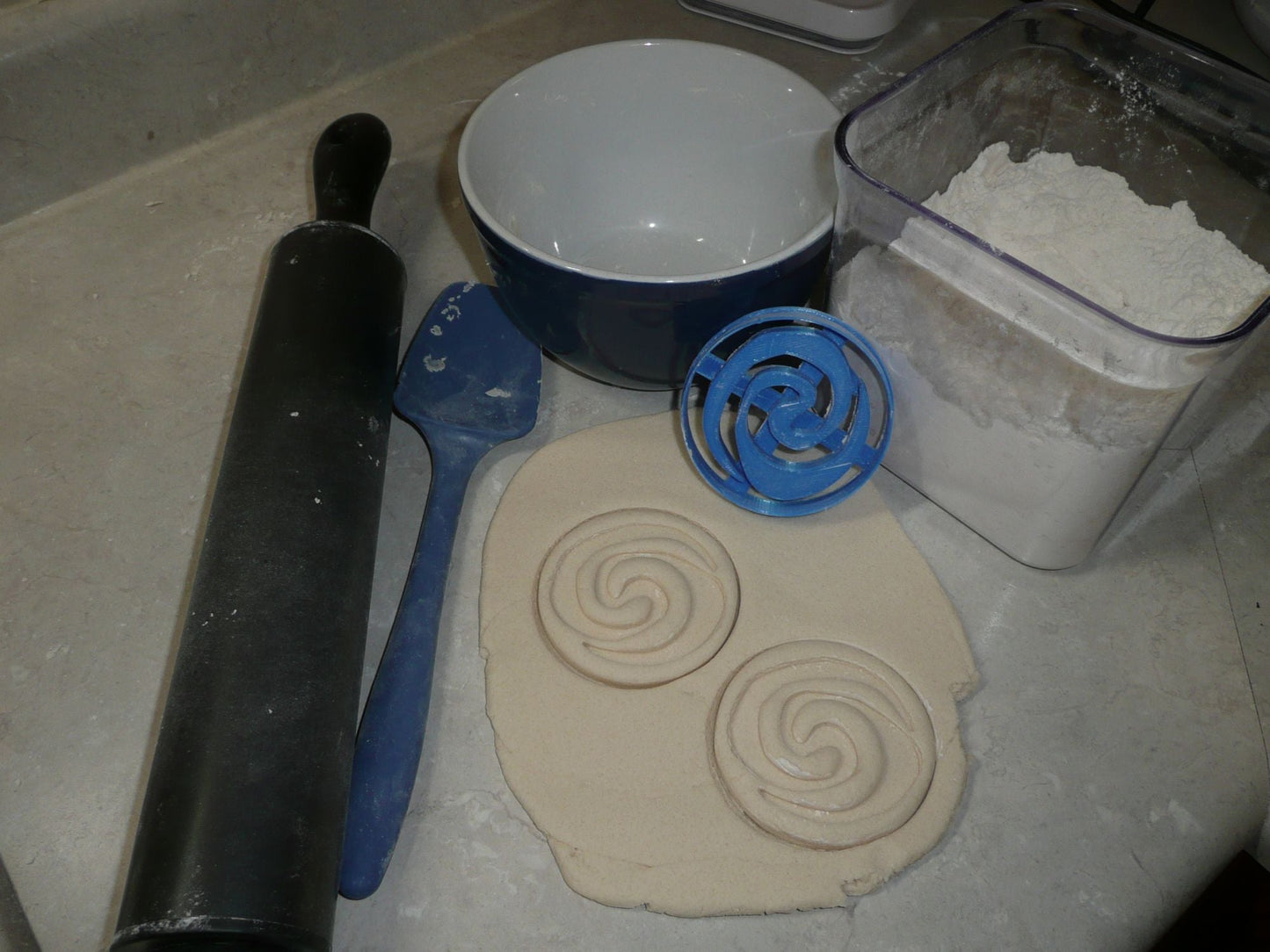 Spiral Swirl Symbol from Moana Kids Movie Cookie Cutter Made In USA PR2658