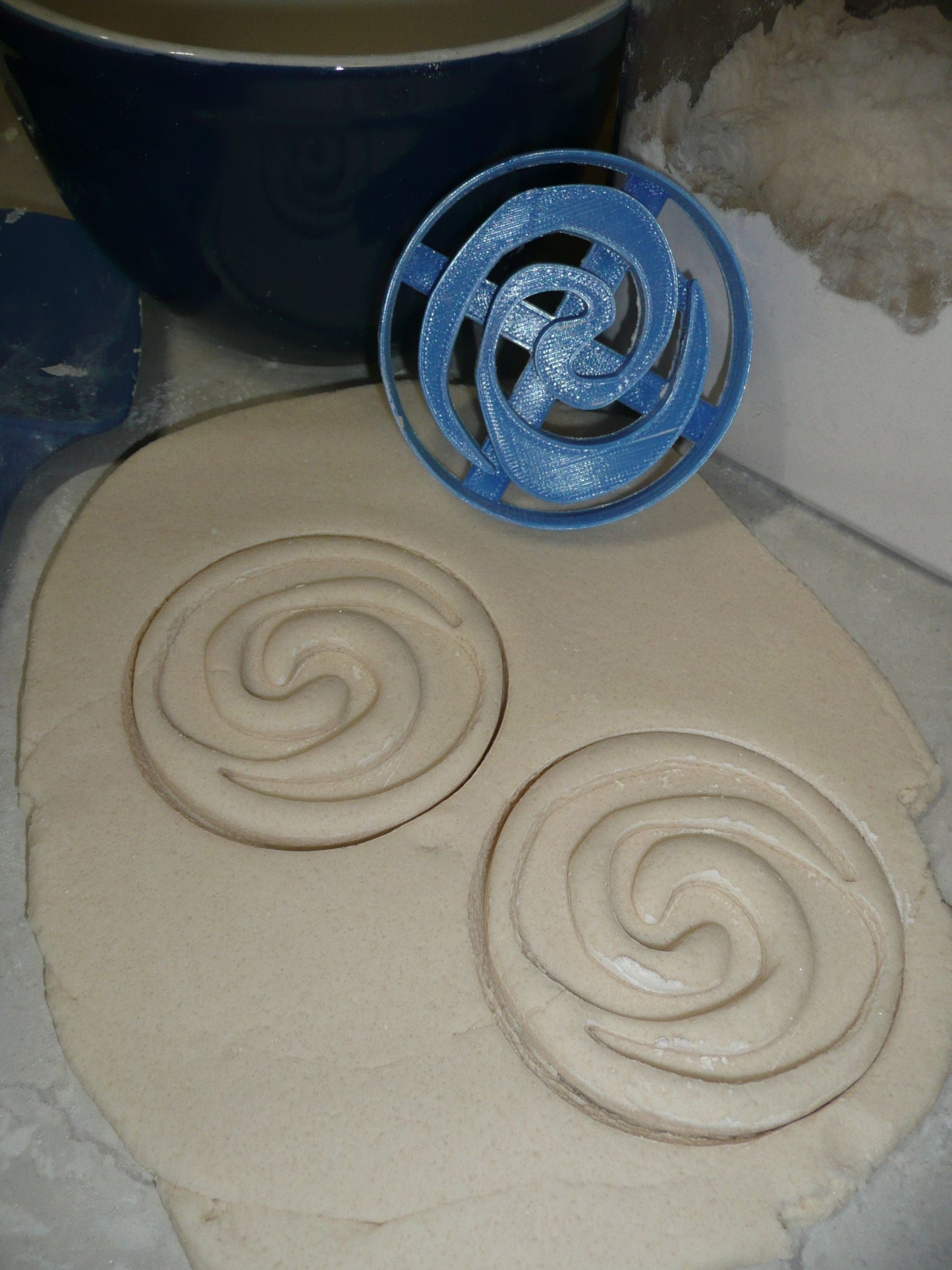 Spiral Swirl Symbol from Moana Kids Movie Cookie Cutter Made In USA PR2658
