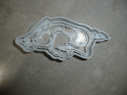 Razorbacks University Of Arkansas Cookie Cutter Made In USA PR2683