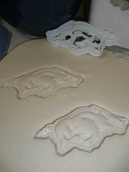 Razorbacks University Of Arkansas Cookie Cutter Made In USA PR2683