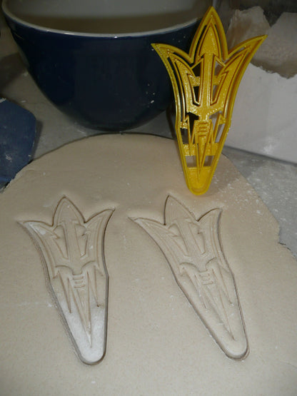 Arizona State University Sun Devils Pitchfork Cookie Cutter Made In USA PR2737