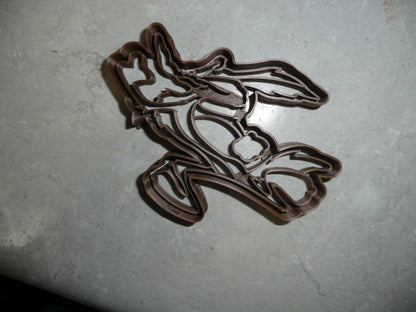 Wyle E Coyote Wylie Wile Wily Cartoon Cookie Cutter Made In USA PR2825