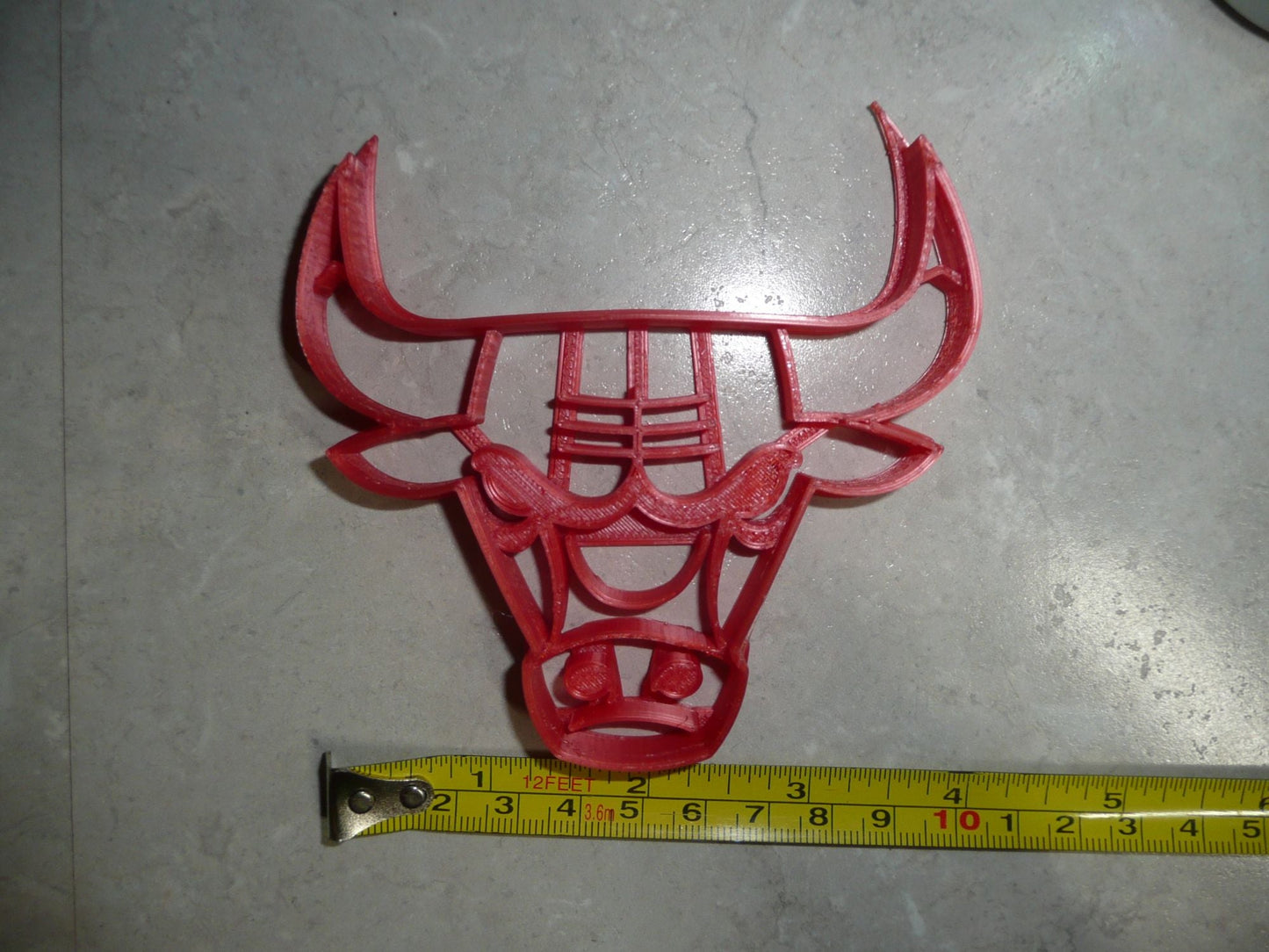 Chicago Bulls Basketball Team Sports Cookie Cutter Made In USA PR2712