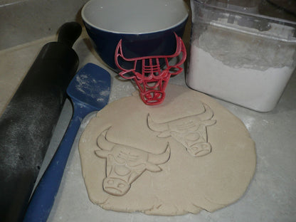 Chicago Bulls Basketball Team Sports Cookie Cutter Made In USA PR2712