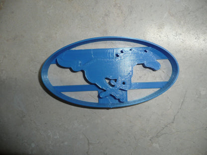 Mustang Horse Sports Car Vehicle Logo Cookie Cutter Made In USA PR2670