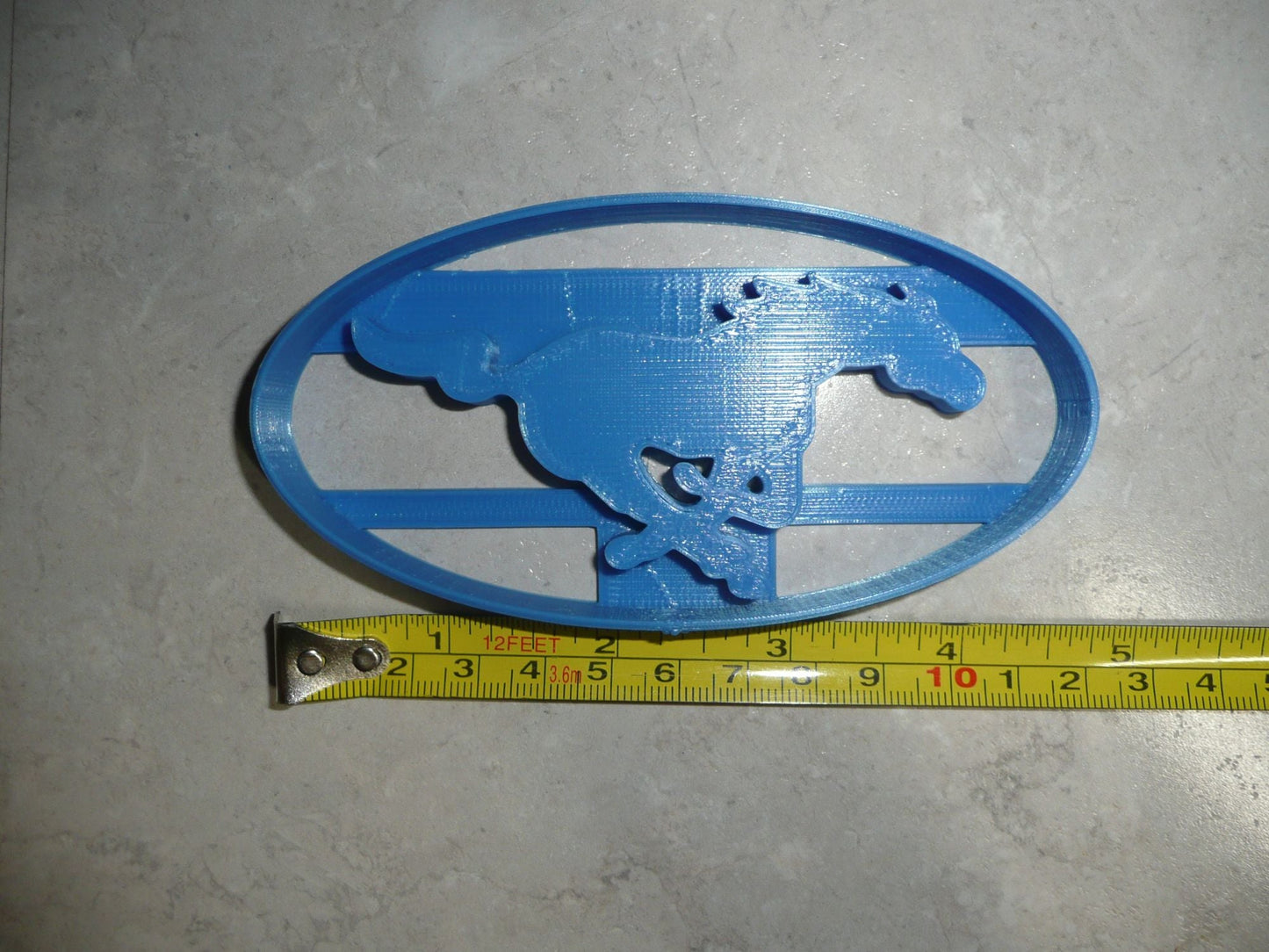 Mustang Horse Sports Car Vehicle Logo Cookie Cutter Made In USA PR2670