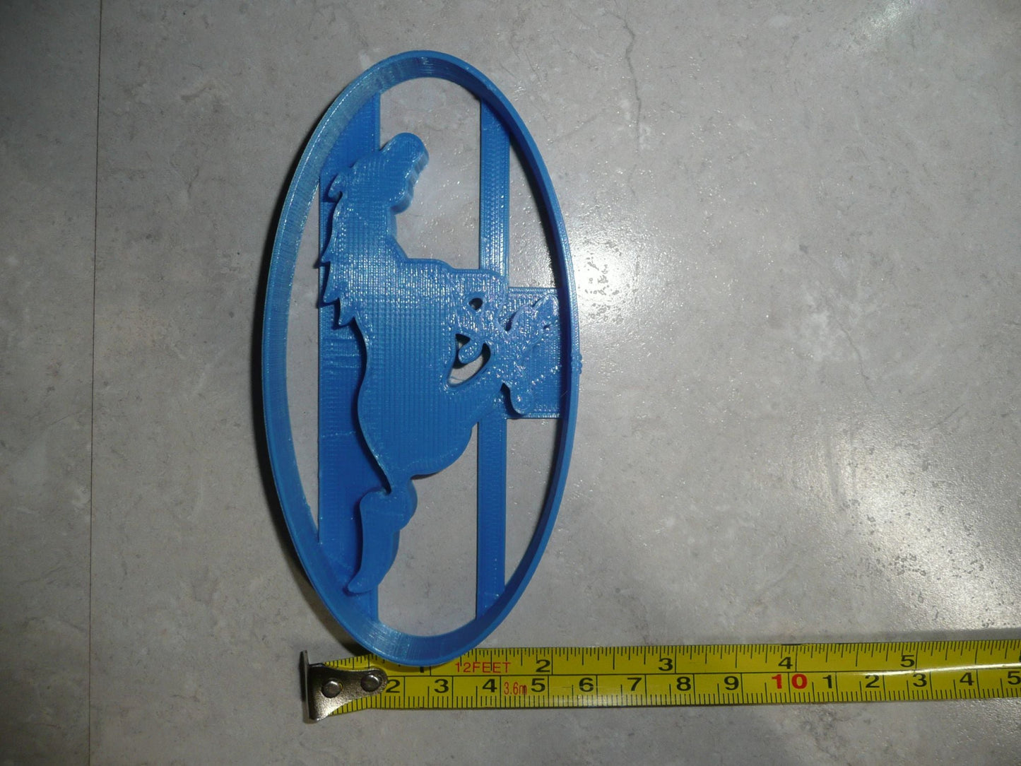 Mustang Horse Sports Car Vehicle Logo Cookie Cutter Made In USA PR2670
