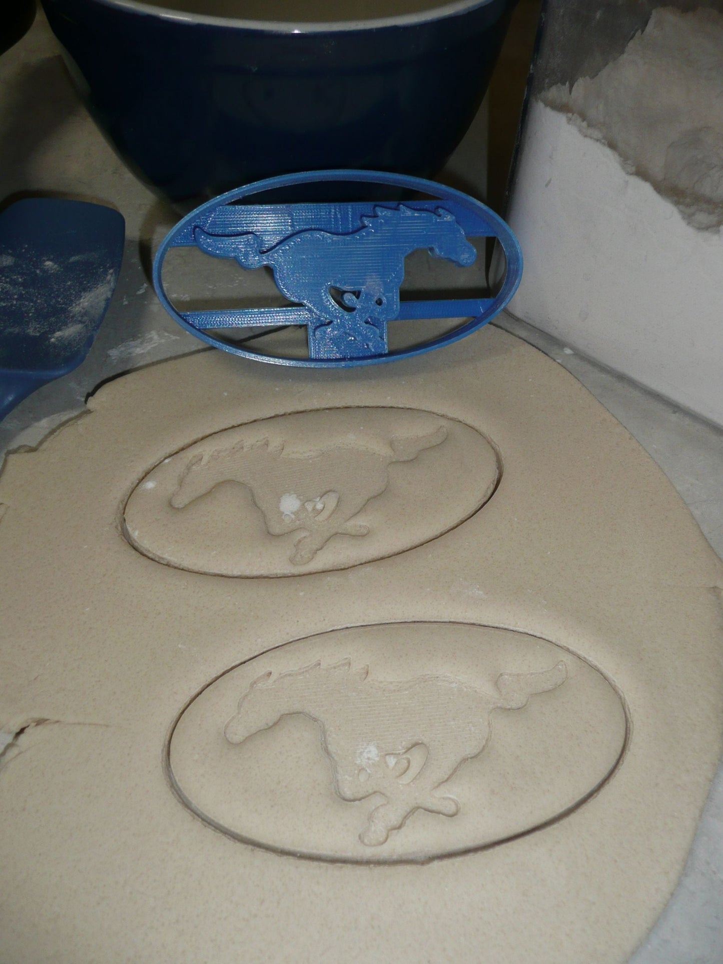 Mustang Horse Sports Car Vehicle Logo Cookie Cutter Made In USA PR2670