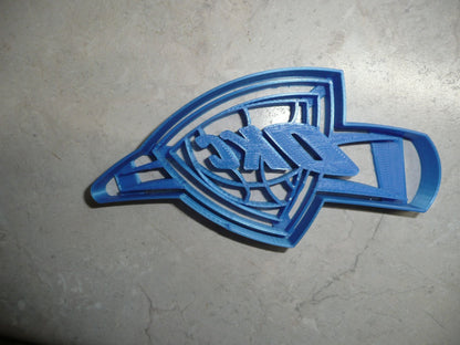 Oklahoma City Thunder Basketball Team Cookie Cutter Made In USA PR2746