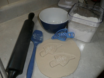 Oklahoma City Thunder Basketball Team Cookie Cutter Made In USA PR2746