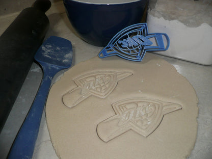 Oklahoma City Thunder Basketball Team Cookie Cutter Made In USA PR2746
