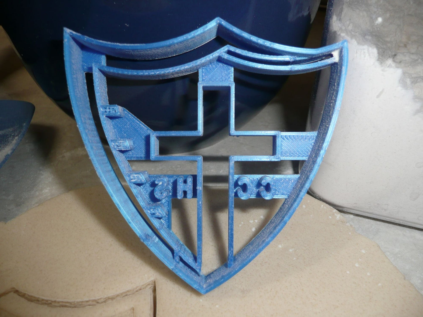 Covenant Christian HS Indiana Shield Cookie Cutter Made In USA PR2721