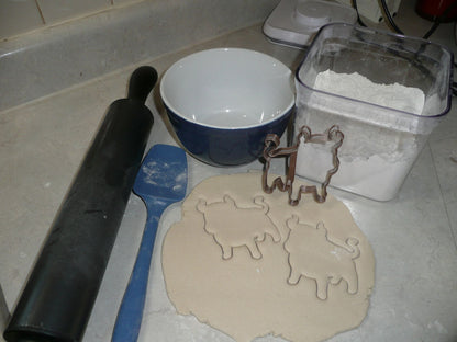 Bull Rodeo Animal Horns Cattle Farm Cookie Cutter Made In USA PR2750