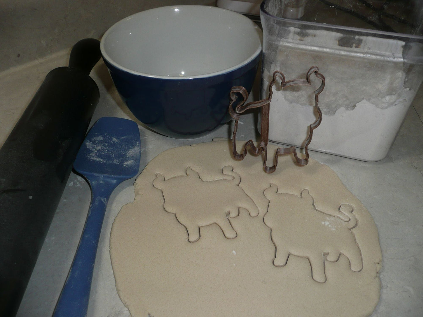 Bull Rodeo Animal Horns Cattle Farm Cookie Cutter Made In USA PR2750