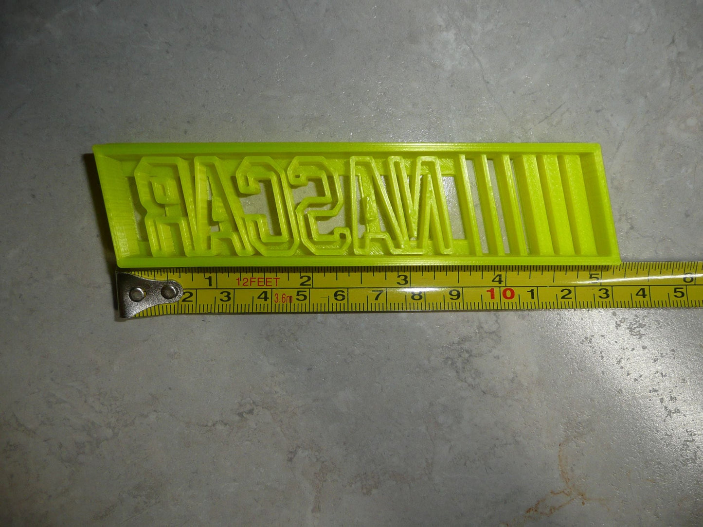 Nascar Stock Car Racing Victory Lane Cookie Cutter Made In USA PR2604