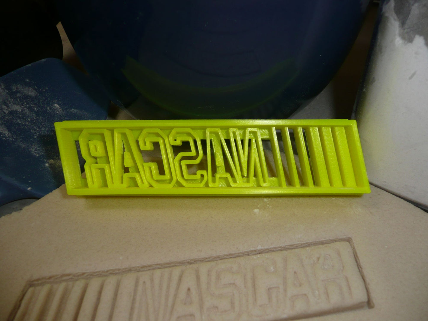 Nascar Stock Car Racing Victory Lane Cookie Cutter Made In USA PR2604