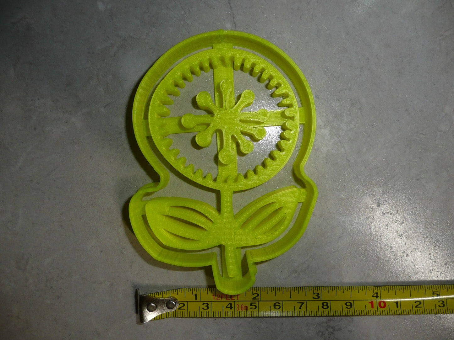 Dandelion Yellow Flower Perennial Weed Cookie Cutter Made In USA PR2653