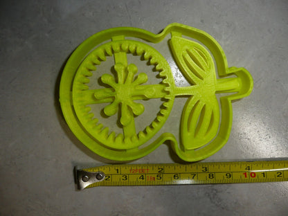 Dandelion Yellow Flower Perennial Weed Cookie Cutter Made In USA PR2653
