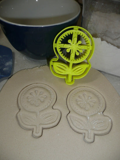 Dandelion Yellow Flower Perennial Weed Cookie Cutter Made In USA PR2653