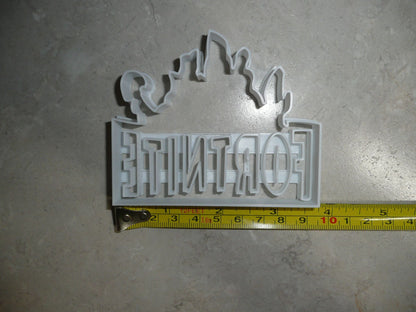 Fortnite Battle Royale Video Game Cookie Cutter Made In USA PR2674