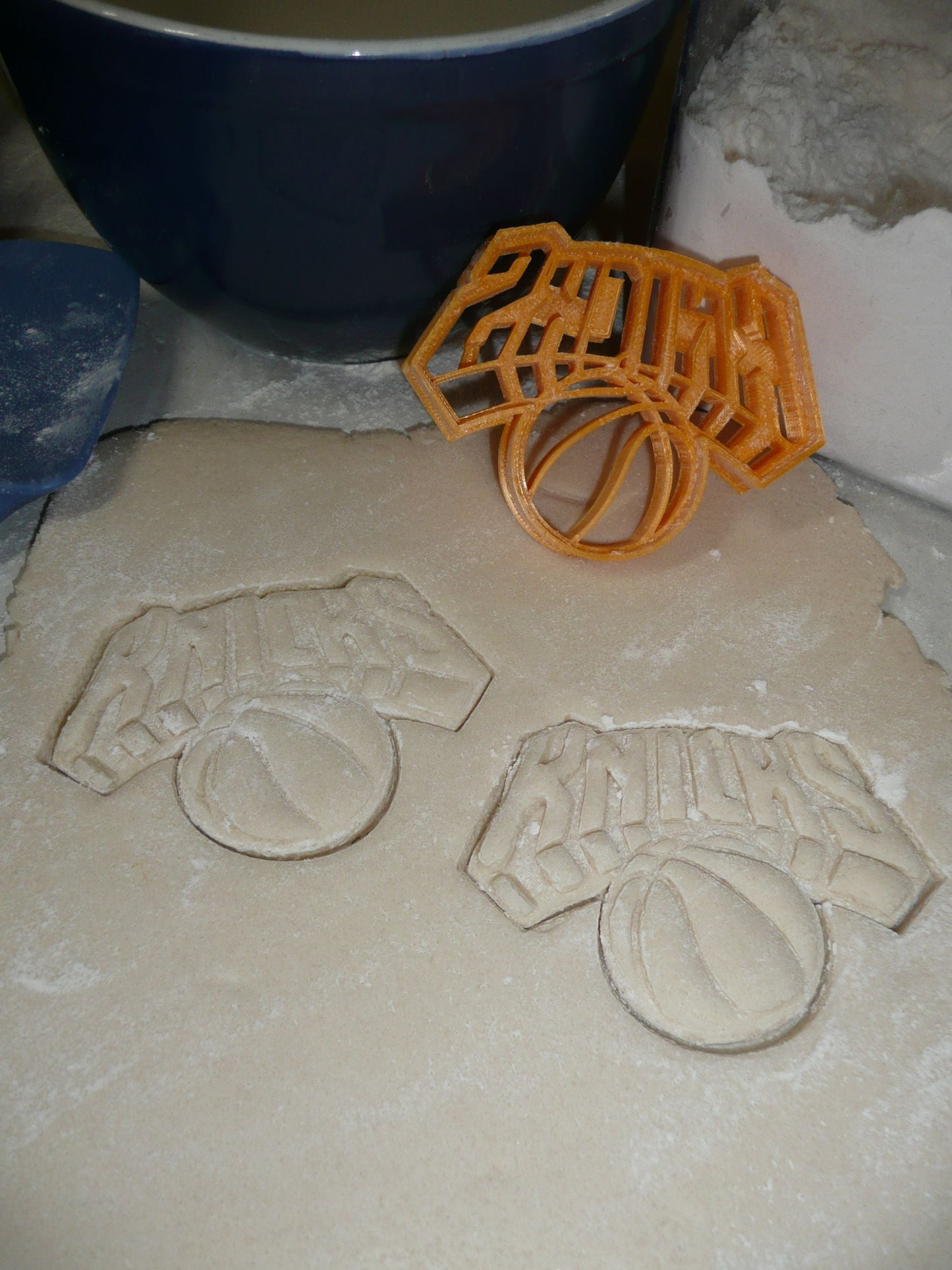 New York Knicks Basketball Team Sports Cookie Cutter Made In USA PR2744