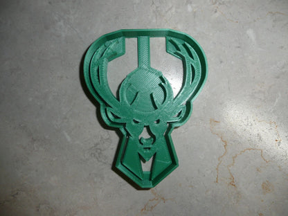 Milwaukee Bucks Basketball Team Sports Cookie Cutter Made In USA PR2751