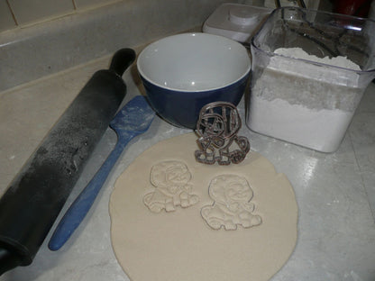 Corgi With Helmet Dog Puppy Breed Cookie Cutter Made In USA PR2481