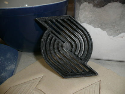 Portland Trail Blazers Basketball Team Cookie Cutter Made In USA PR2749