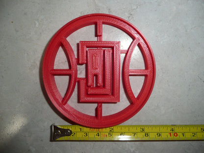 Los Angeles Clippers Basketball Team Cookie Cutter Made In USA PR2760