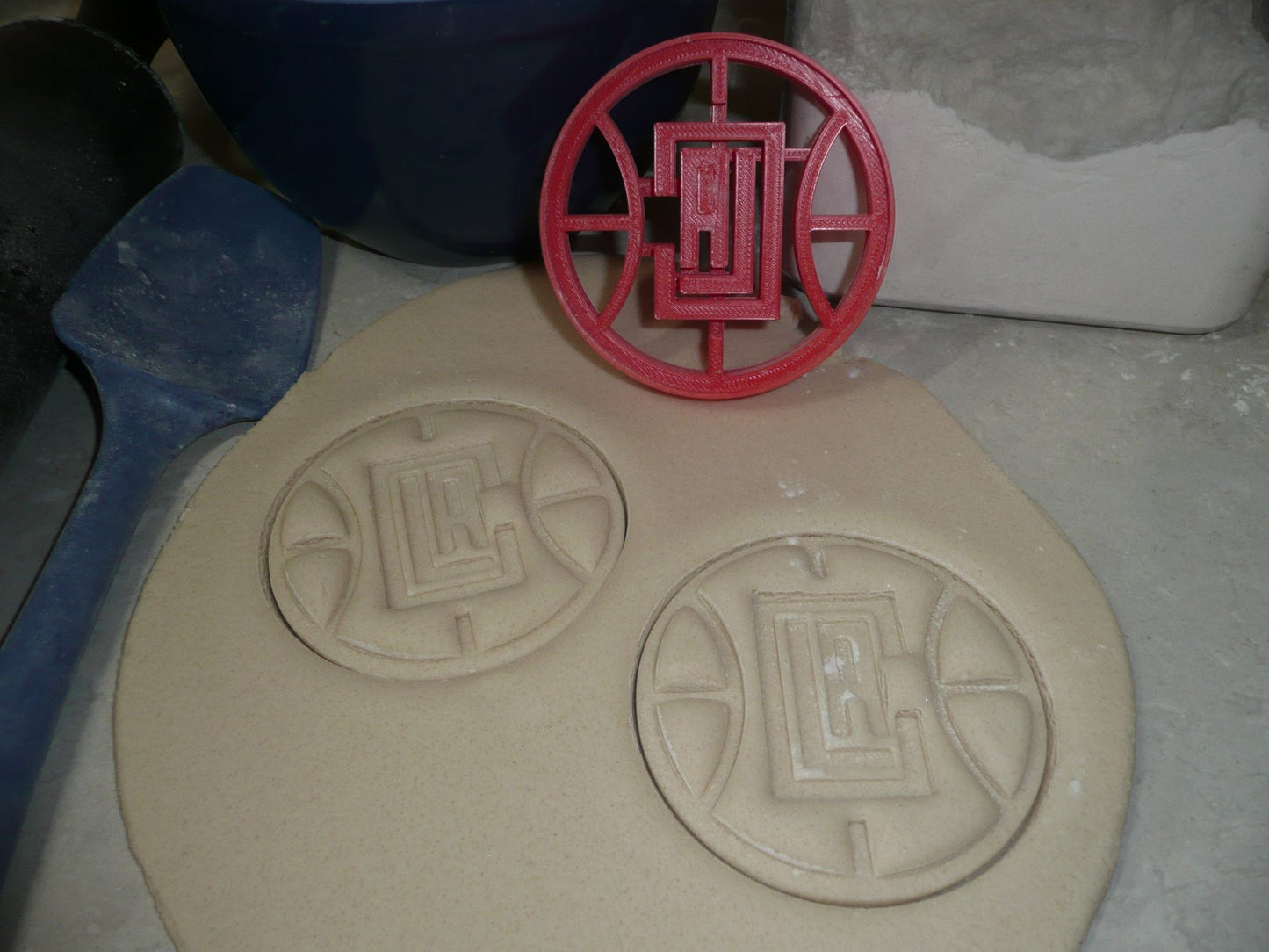 Los Angeles Clippers Basketball Team Cookie Cutter Made In USA PR2760