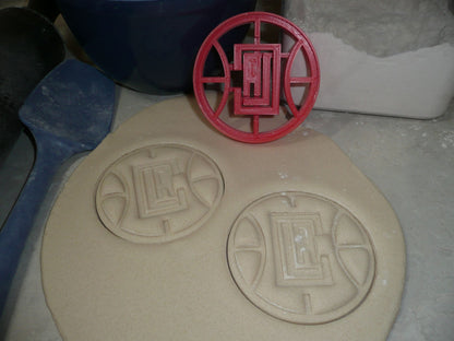 Los Angeles Clippers Basketball Team Cookie Cutter Made In USA PR2760