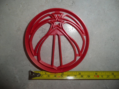 Washington Wizards Basketball Team Cookie Cutter Made In USA PR2766