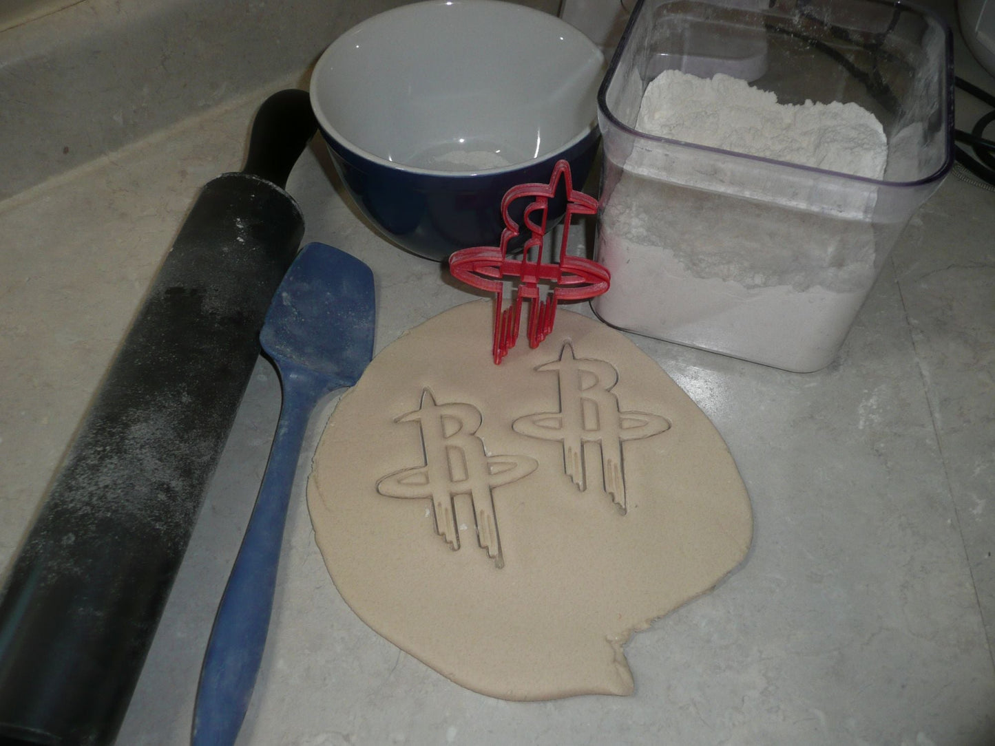 Houston Rockets R Logo Basketball Team Cookie Cutter Made In USA PR2837