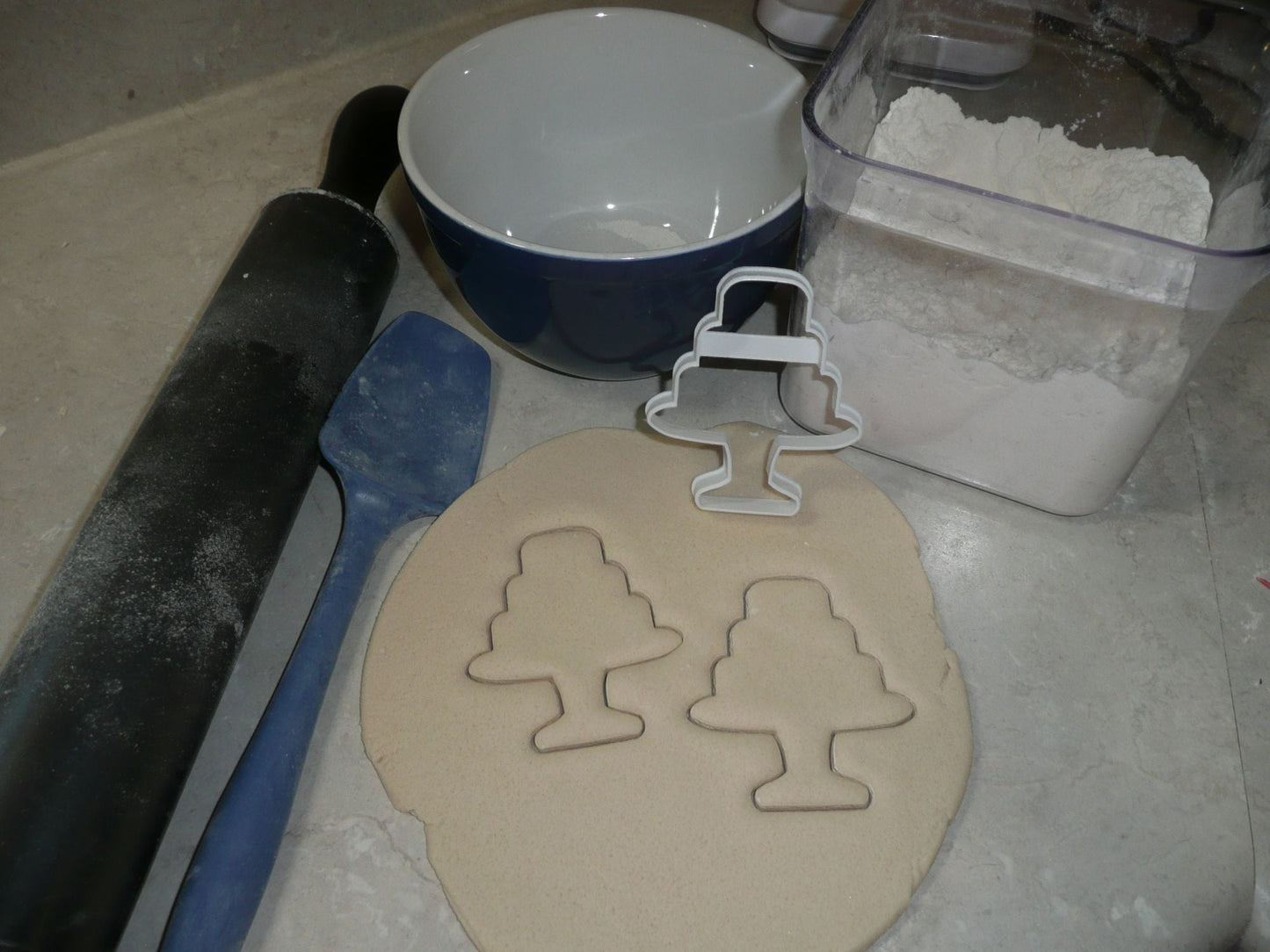 Tiered Cake On Stand Shower Birthday Cookie Cutter Made In USA PR2843