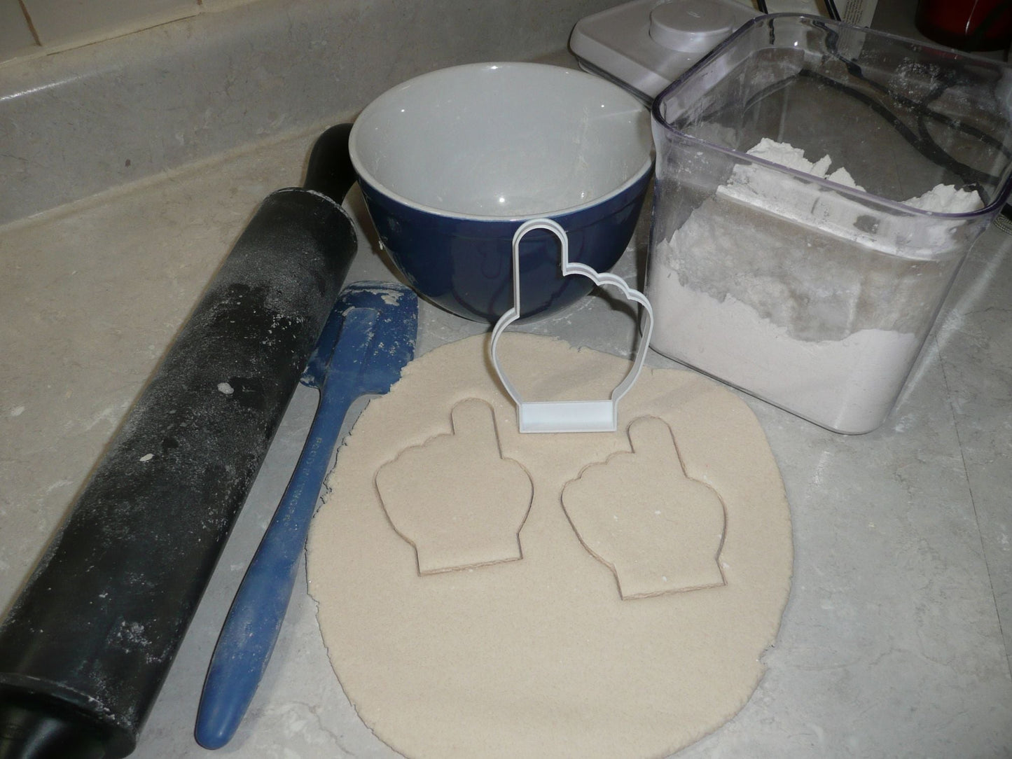 Foam Hand Finger Number 1 One Team Sports Cookie Cutter Made In USA PR2861