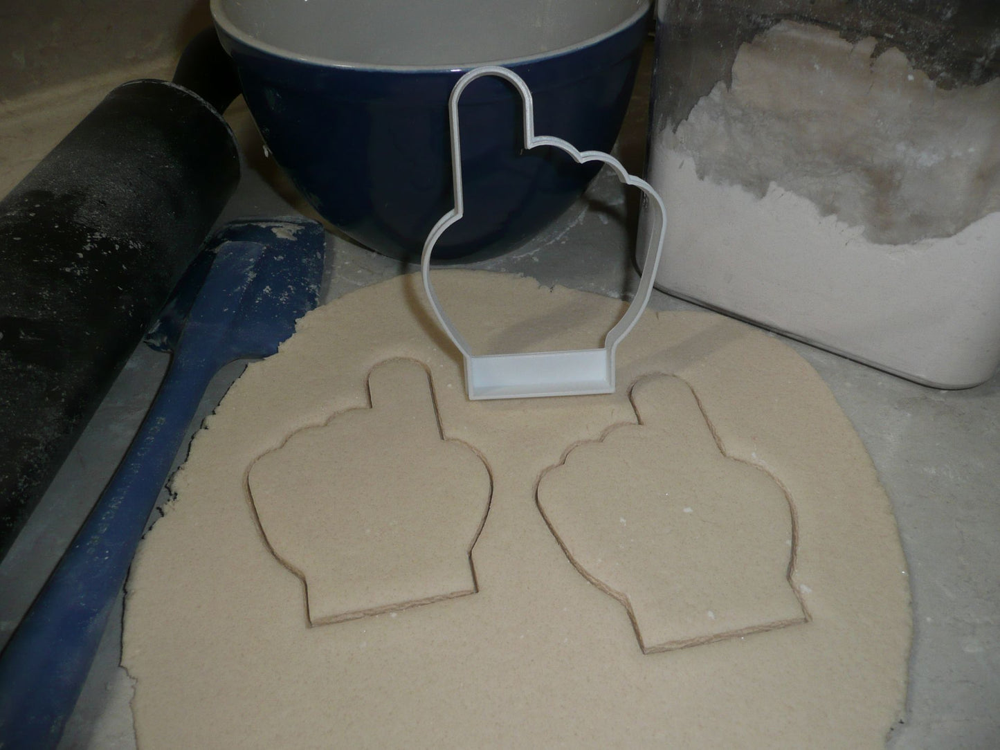 Foam Hand Finger Number 1 One Team Sports Cookie Cutter Made In USA PR2861