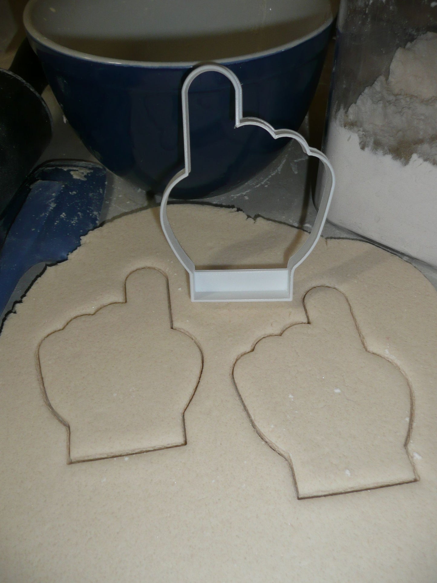 Foam Hand Finger Number 1 One Team Sports Cookie Cutter Made In USA PR2861