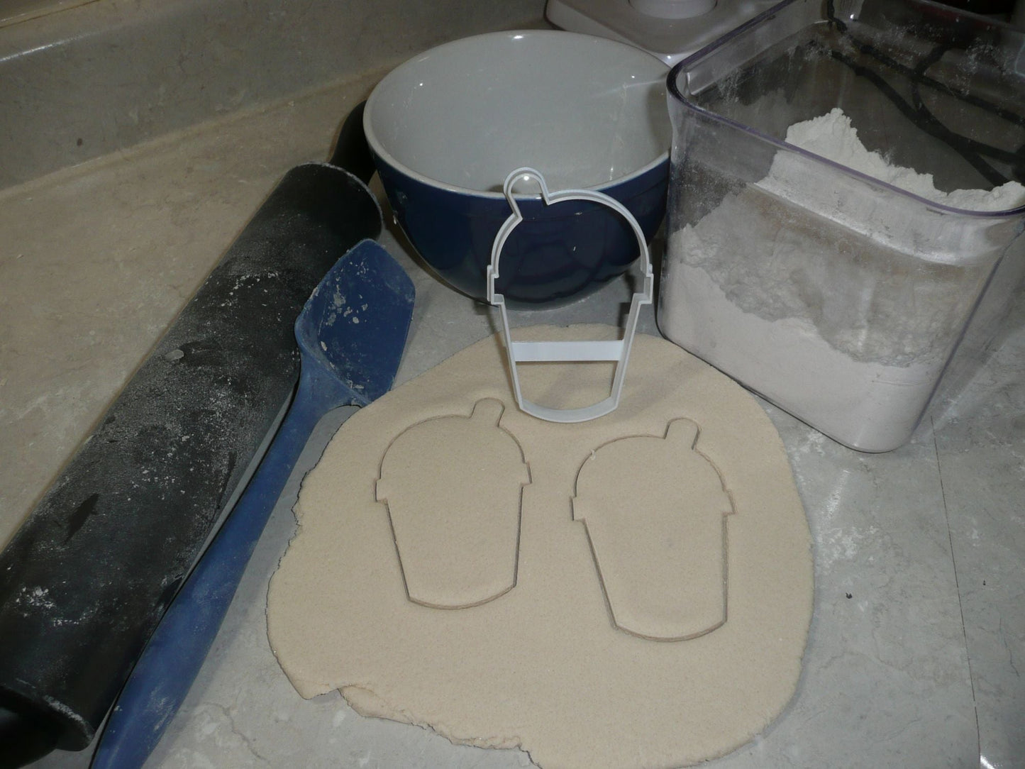 Milkshake Shake Iced Blended Coffee Drink Cup Cookie Cutter Made In USA PR2875