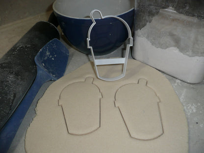 Milkshake Shake Iced Blended Coffee Drink Cup Cookie Cutter Made In USA PR2875