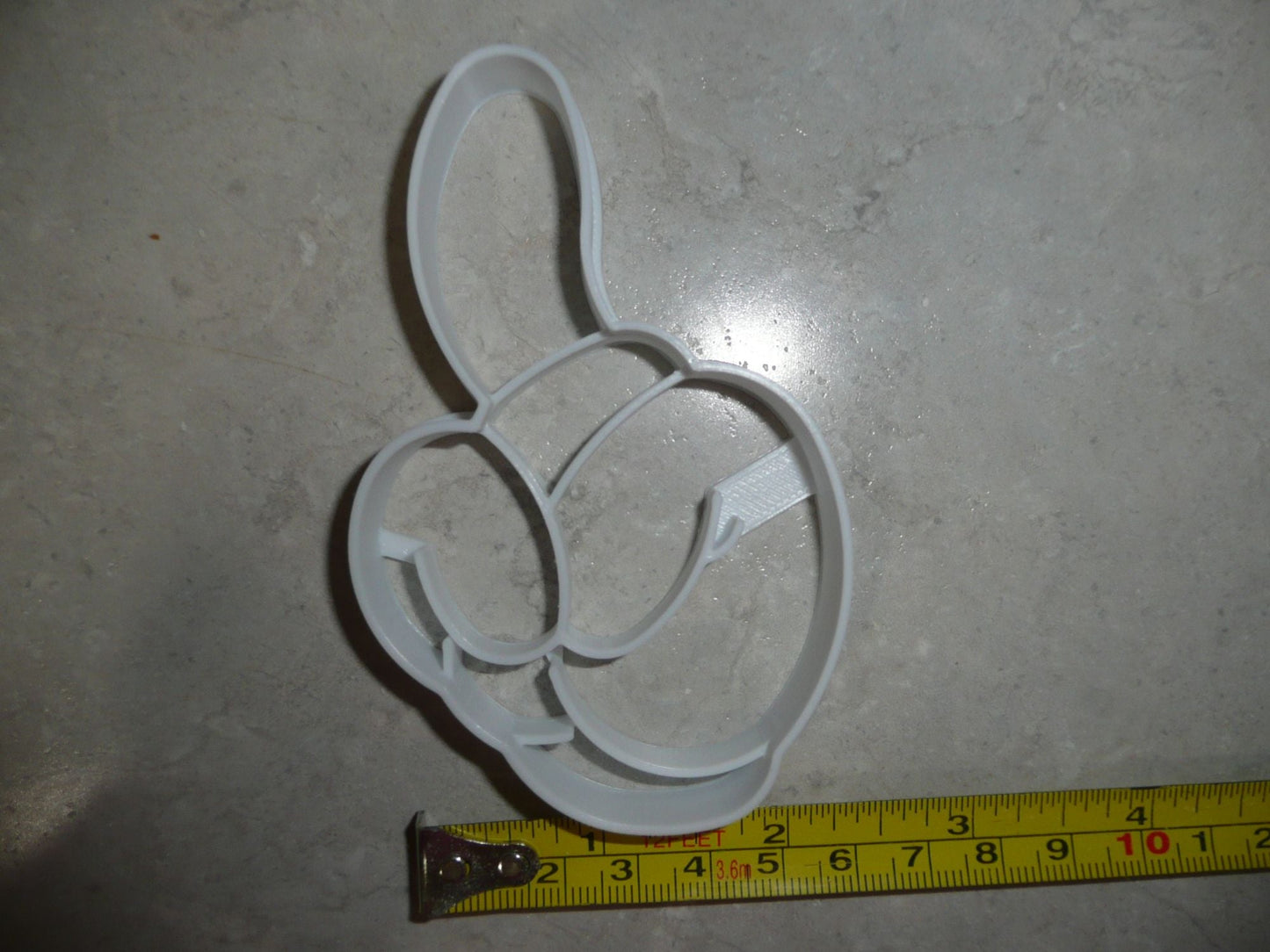 Mickey Mouse Glove Number 1 First Birthday Cookie Cutter Made In USA PR2876