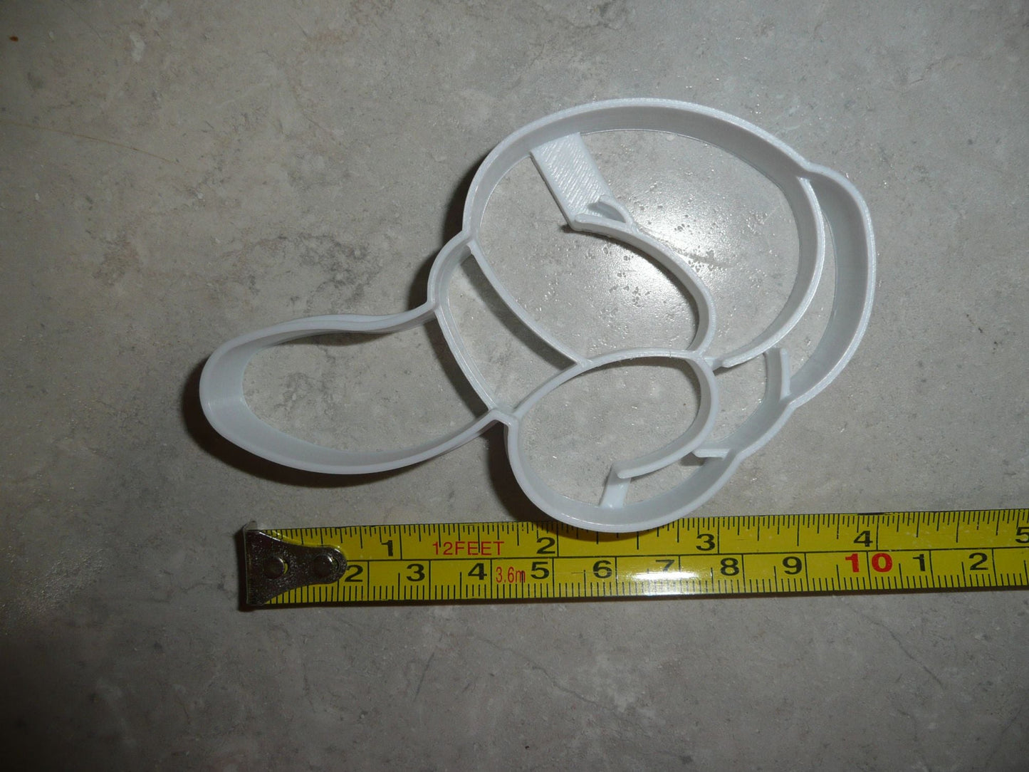 Mickey Mouse Glove Number 1 First Birthday Cookie Cutter Made In USA PR2876